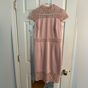 Pink Dorothy Perkins Wedding Guest Dress